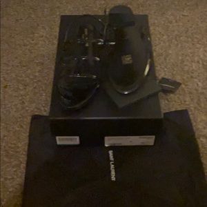 Saint Laurent black sandals